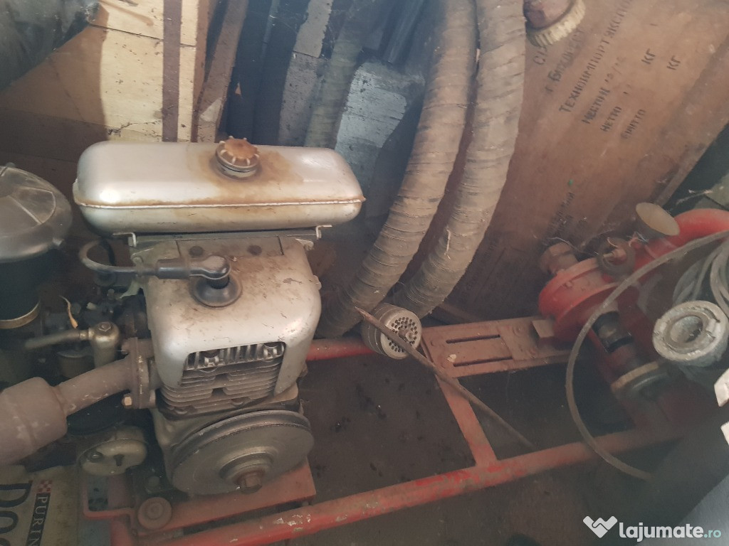 Motor Brasov de udat, 6 CP cu 9 furtune si sorb