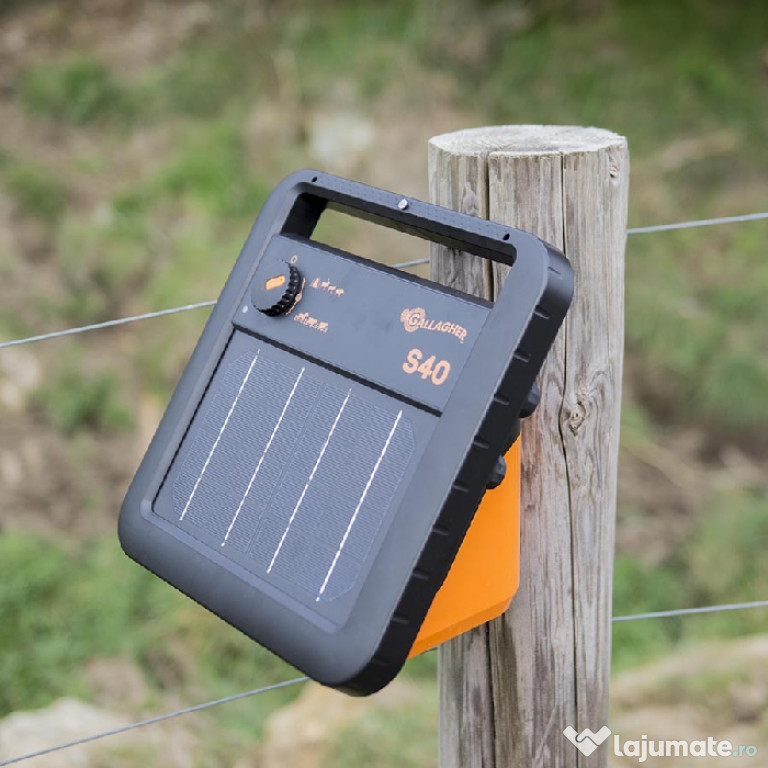 Aparat gard electric Gallagher S20, alimentare solara,3 in 1