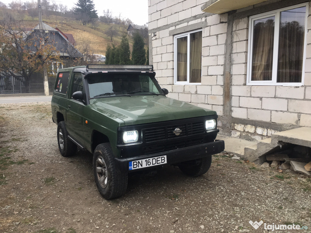 Nissan patrol pentru fuga pe munți in caz de război!!!