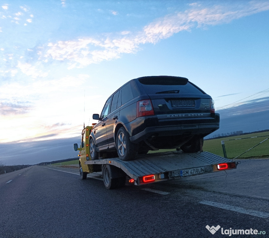 Tractări transport trailer caratret auto/utilaje as rutiera