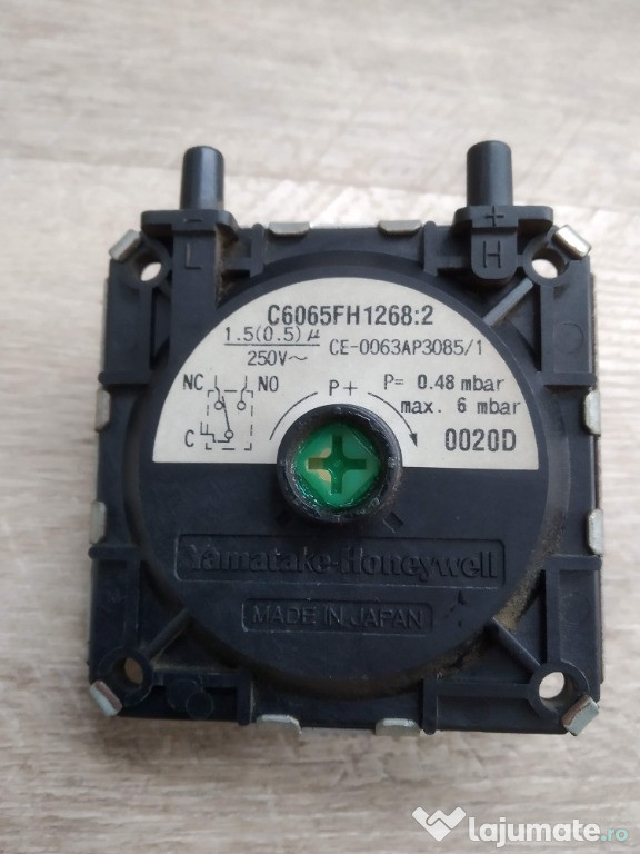 Presostat aer Honeywell C6065FH (pt. centrale termice)