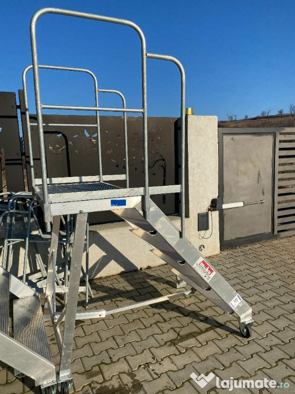 Scara rampa de aluminiu