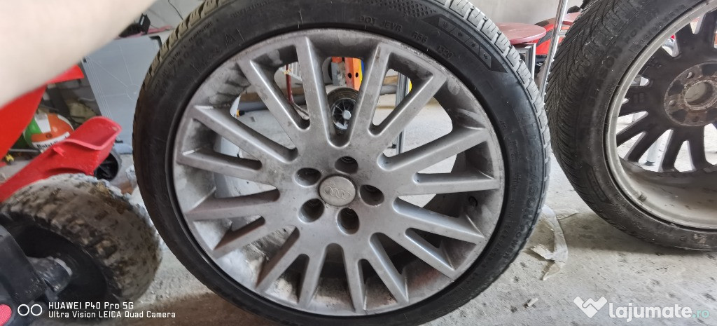 4 jante cu cauciucuri 245/45 r18 5x112