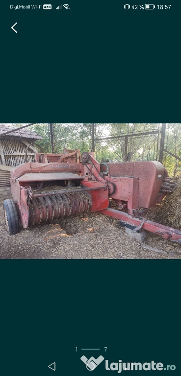 Presă de balotat, balotieră Massey Ferguson