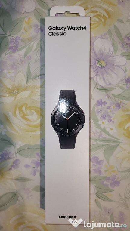 Ceas smartwatch Samsung Galaxy Watch4 Classic Negru SIGILAT