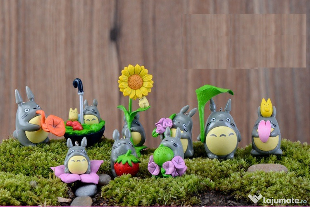 Set 9 figurine noi Totoro (My Neighbor Totoro) 3-6 cm