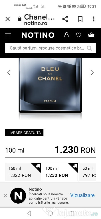 Parfum original Blue Chanel