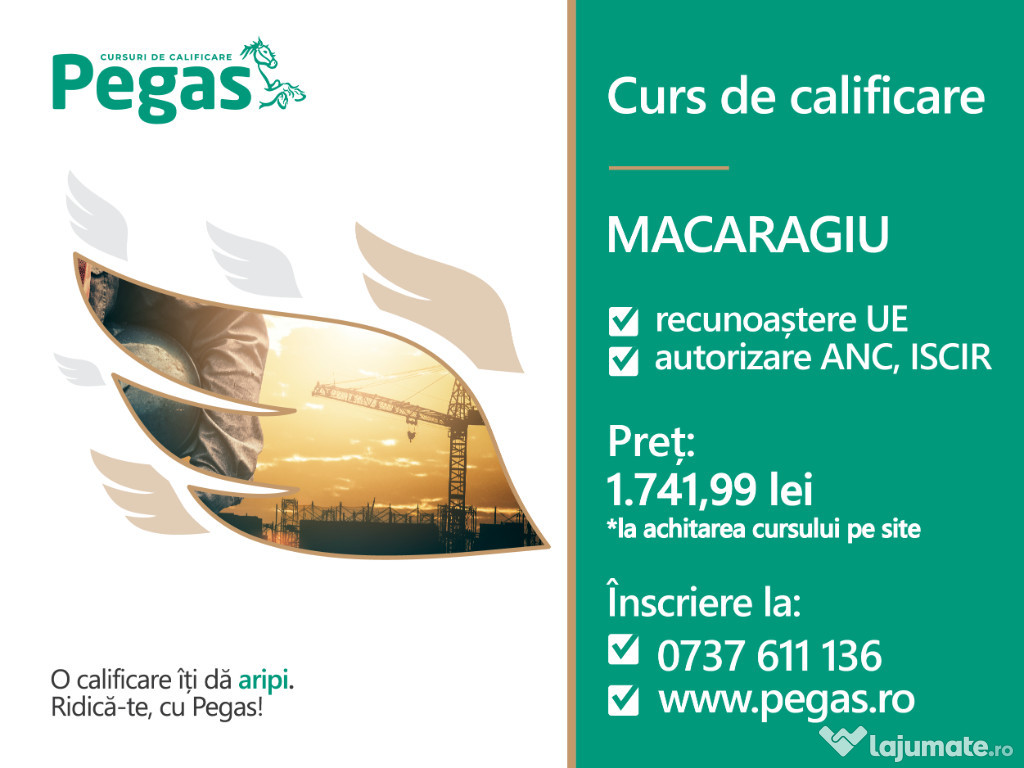 Curs Macaragiu, locație: Galați