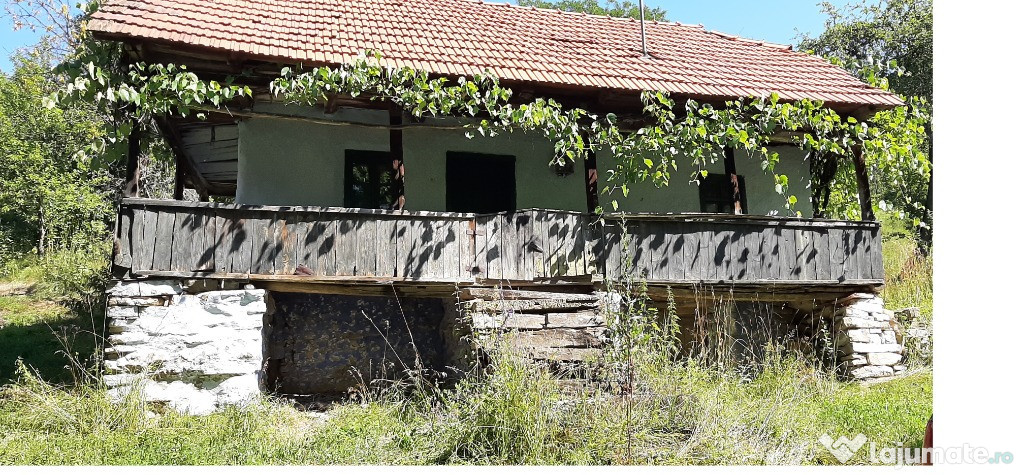 Casa taraneasca si teren intravilan in sat Cheile Cibu