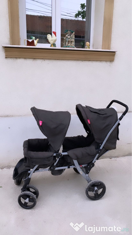 Vând cărucior pentru gemeni