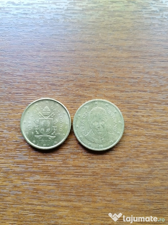 Monede 50 eurocent vatican 2015 /2019