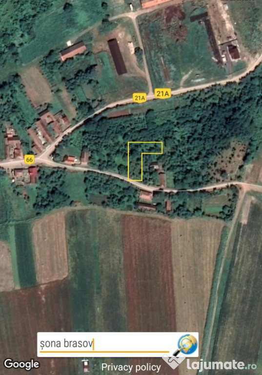Teren intravilan pentru casa sau casa de vacanta 713mp