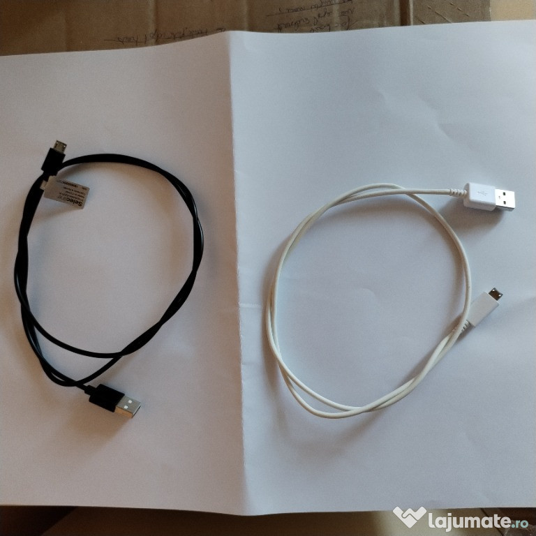 Cabluri micro-USB de incarcare si transfer date telefon mobi