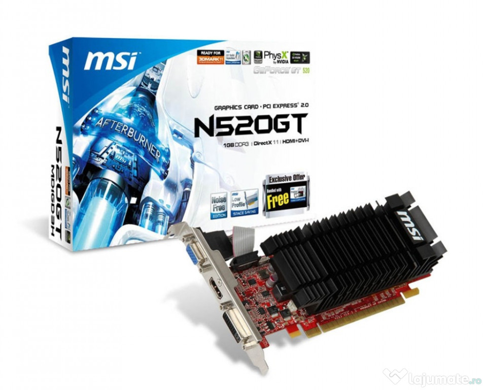Placa Video Nvidia 520 GT MSI