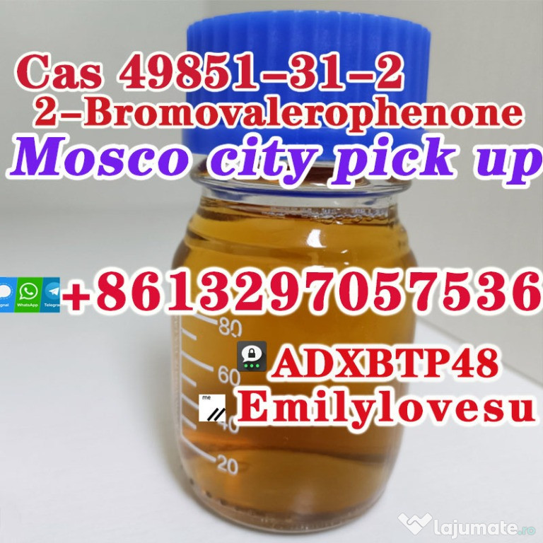 Cas 49851-31-2,124878-55-3 2-Bromovalerophenone 100%safe to