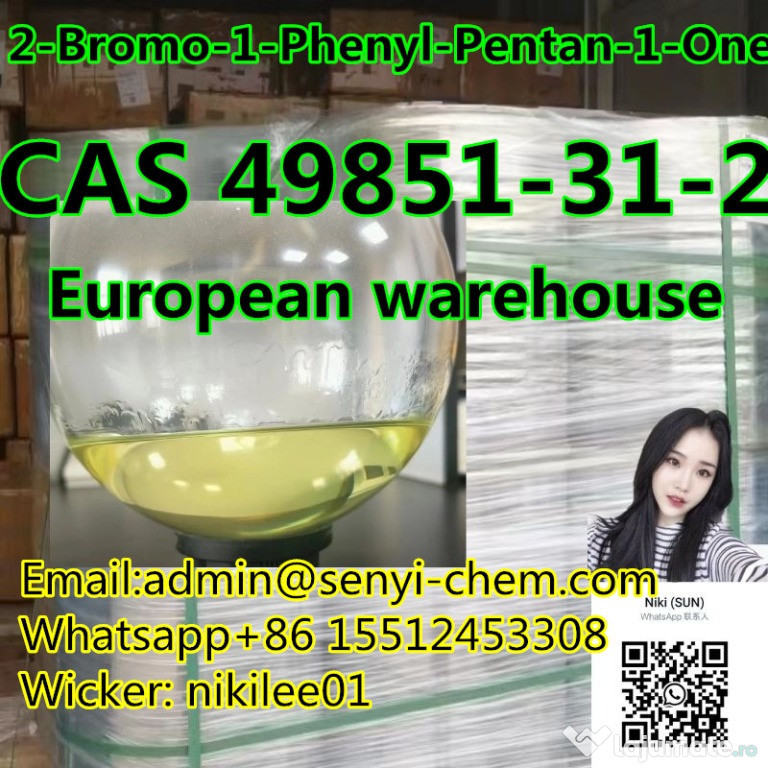 CAS 49851-31-2Bromovalerophenone admin@senyi-chem.com