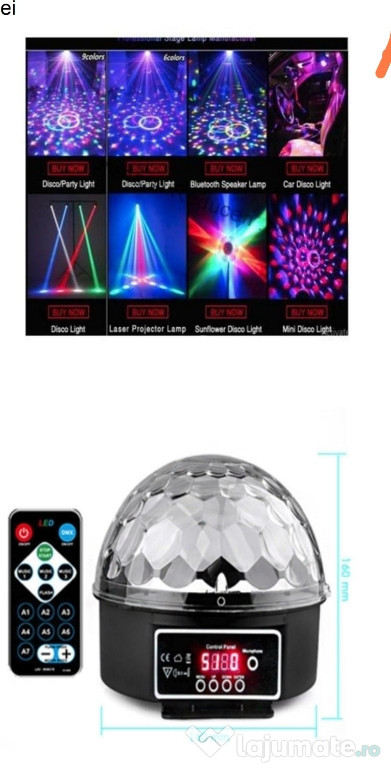 Globul Luminos Crystal Magic Ball