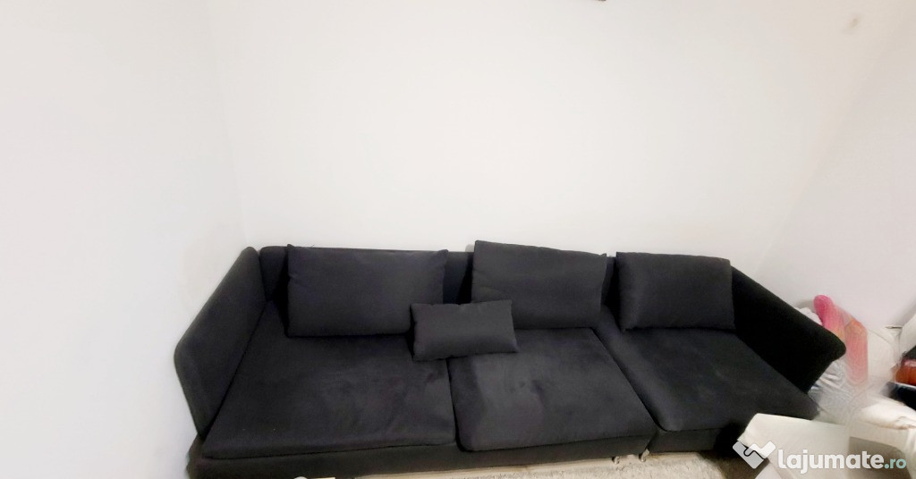 Canapea Ikea ca noua de catifea
