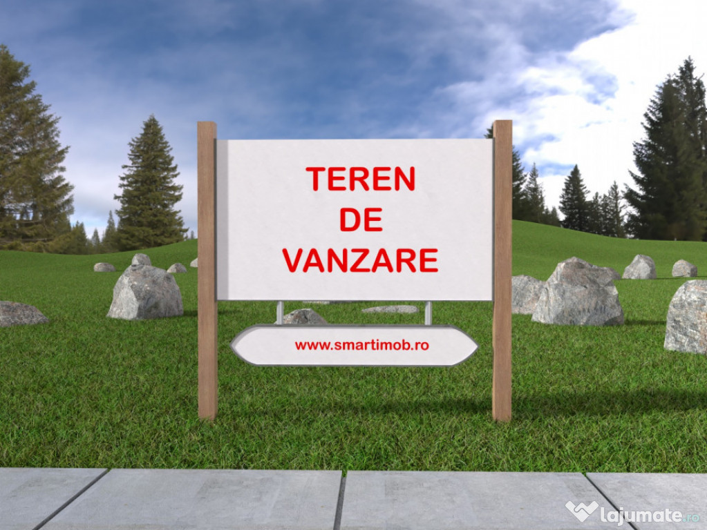 Teren extravilan zona Harman