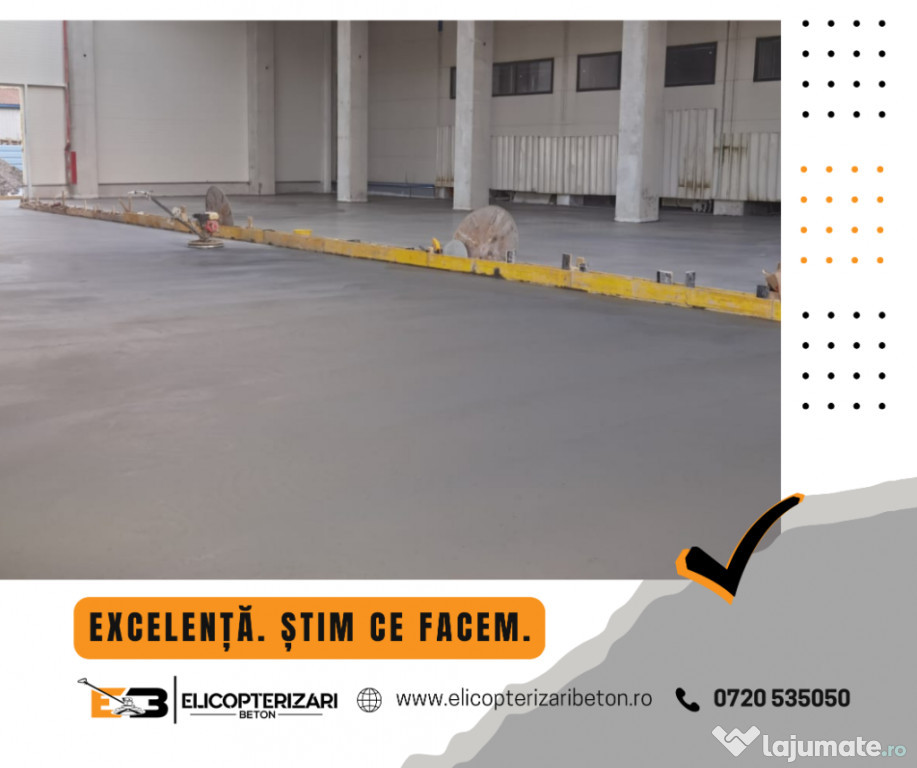 Servicii de turnare și elicopterizare betoane. Calitate superioară!