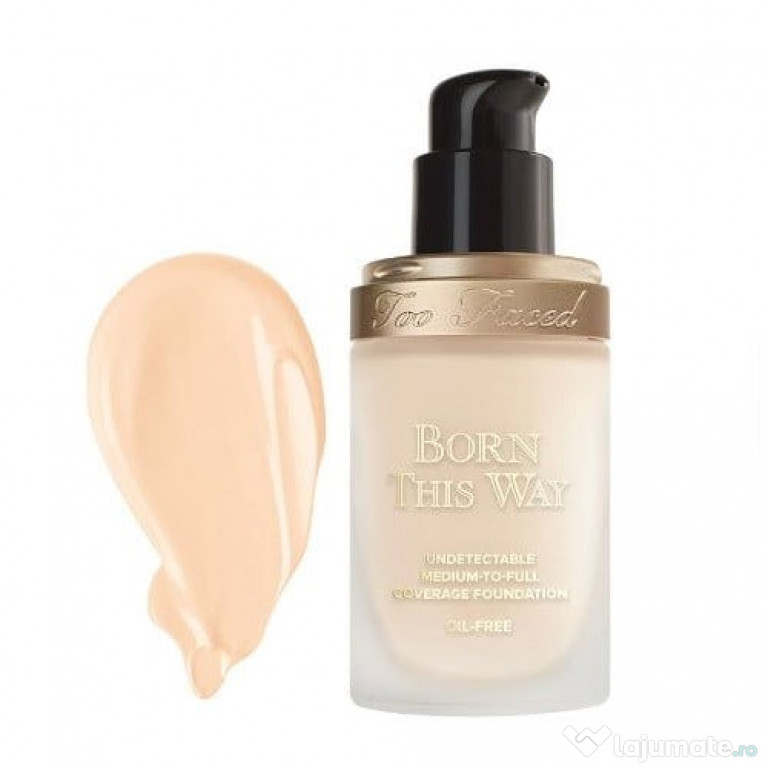 Fond de ten, Too Faced, Born This Way, Oil Free, Swan, 30 ml