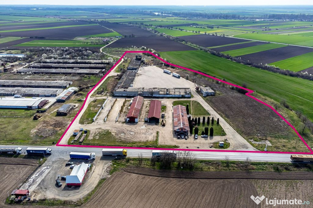 4,2 ha Teren DN7 Nădlac pentru Parc Logistic