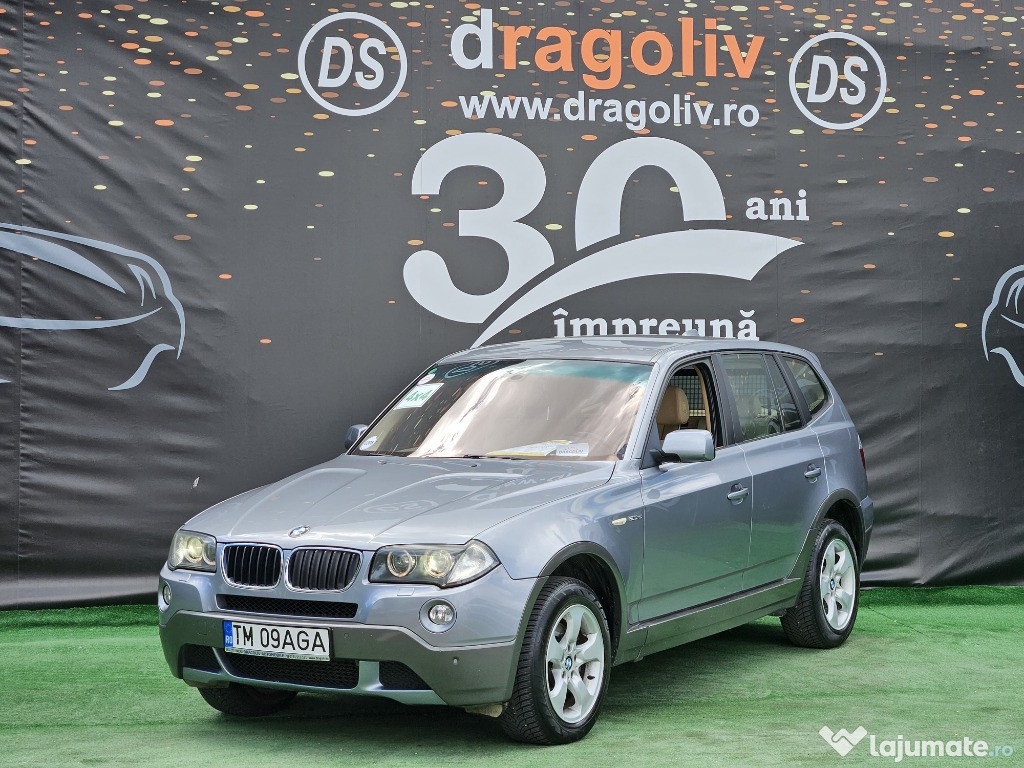 BMW X3, 2.0 Diesel, 2007, 4x4, Clima, Xenon, Finantare Rate