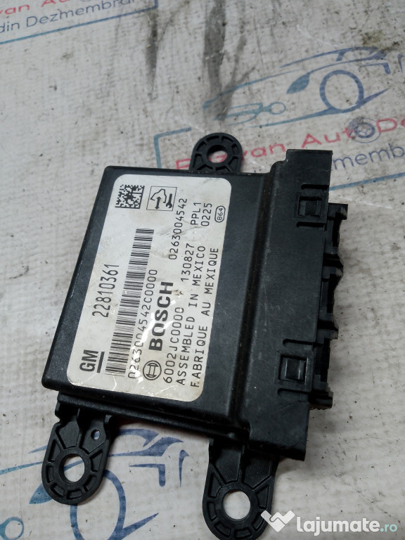 Modul Senzori Parcare Opel Astra J 2011, 22810361