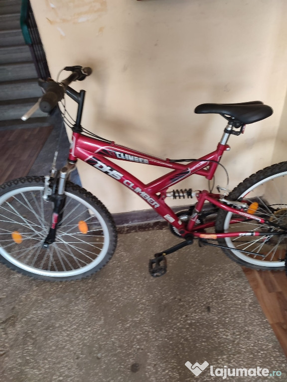 Bicicleta DHS cu suspensie