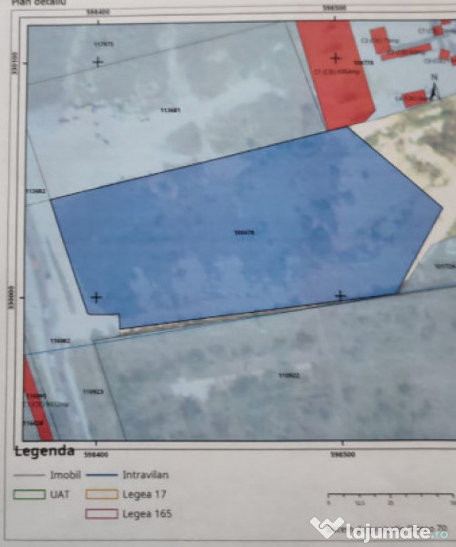 Pantelimon Centura - Teren Intravilan Construibil 9142 mp -