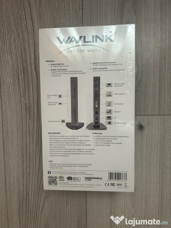 USB 3.0 dual 2K nou