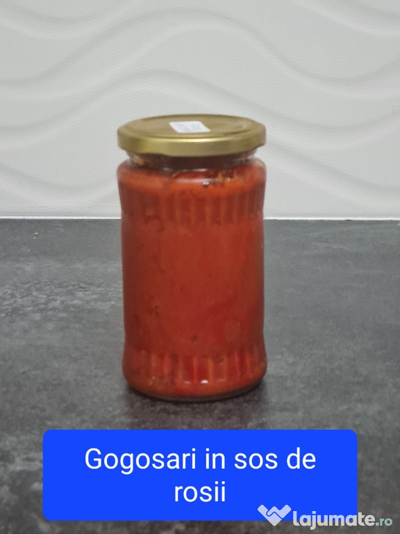 Gogosari in sos de rosii