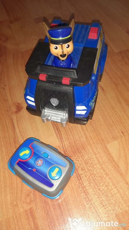 Masina paw patrol Chase cu telecomanda