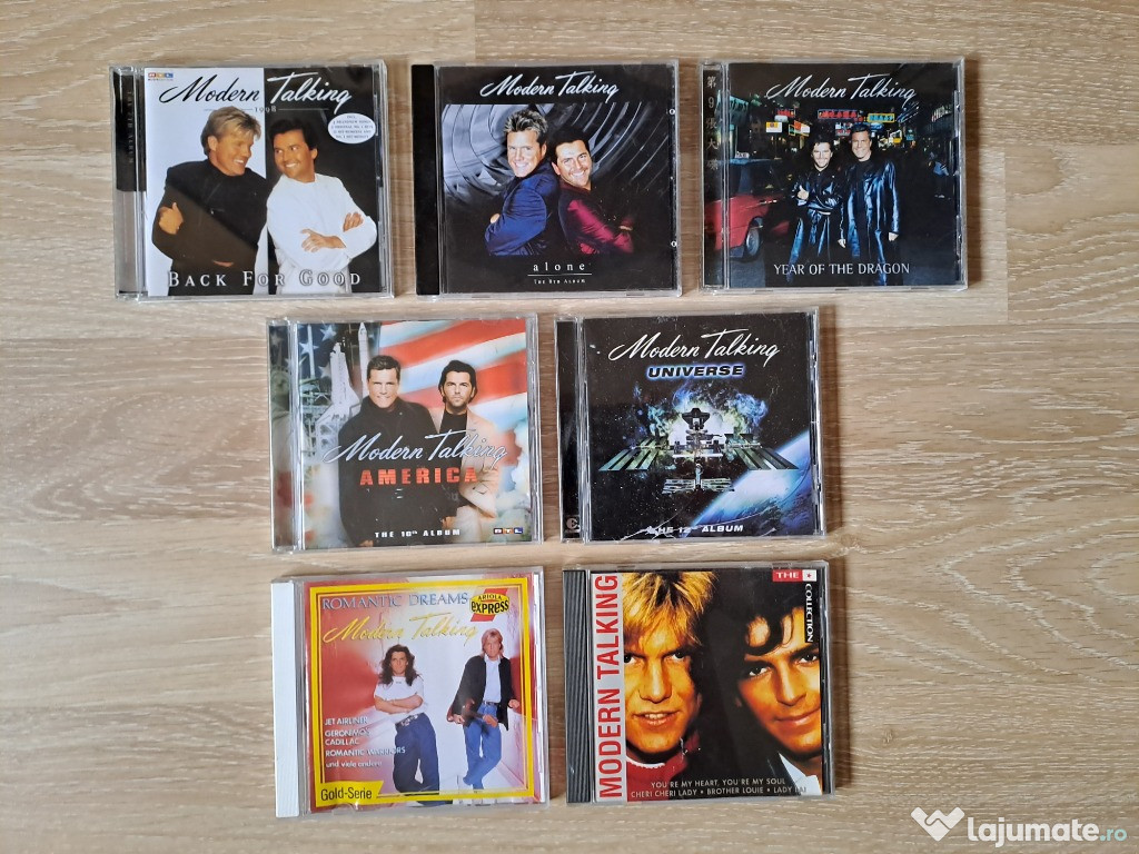 Colectie 3 CD originale albume Modern Talking