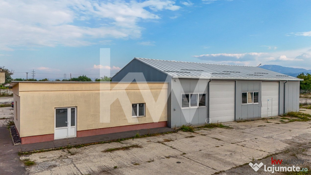 Hală industrială de închiriat - 240 mp + 60mp Birou, cent