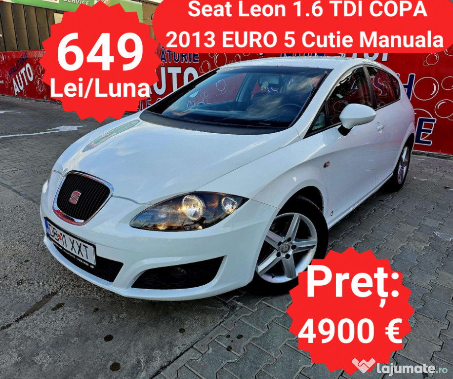 Seat Leon 1.6 TDI Copa RATE