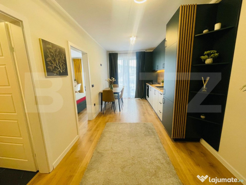 Apartament modern, 2 camere, zona centrala, Floresti!