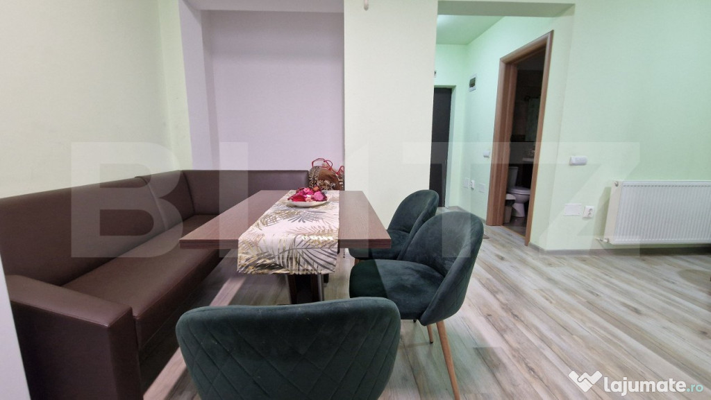 Apartament 2 camere, 51mp, semidecomandat, parcare, zona Lid