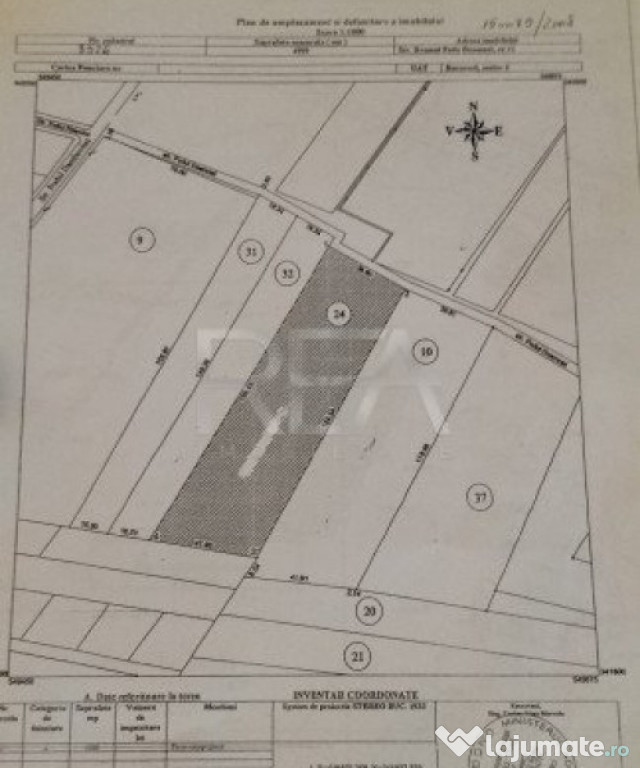 TEREN intravilan(P+2+M) la sosea - zona Giulesti Sarbi