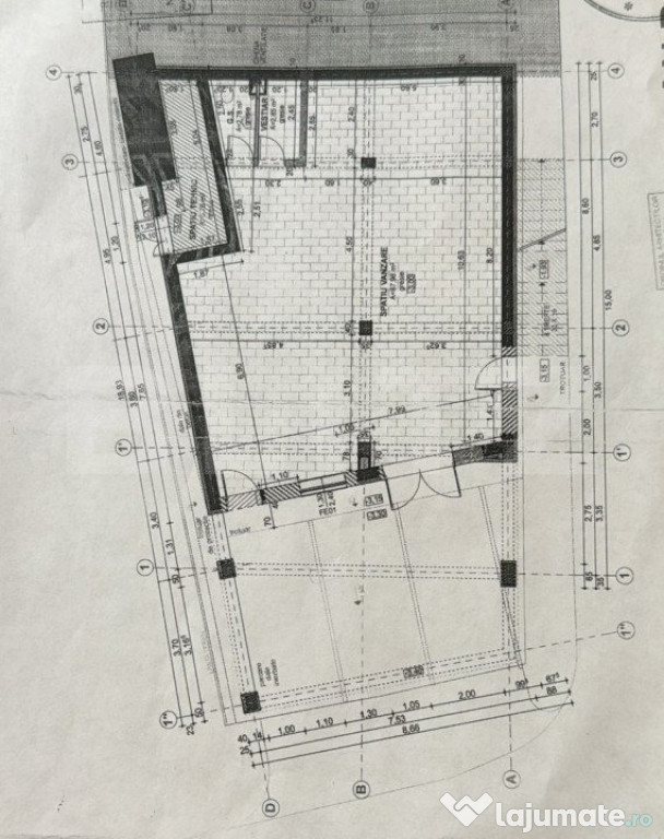 Spatiul comercial, 94 mp, bulevardul Nufarul