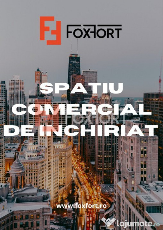 Spatiu comercial, vad excelent, de inchiriat in Centrul Timi