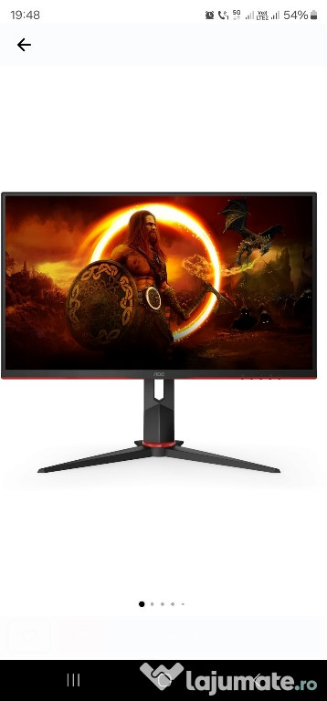 Monitor gaming AOC 27 inch