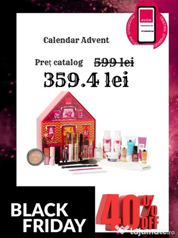 Calendar Advent Avon