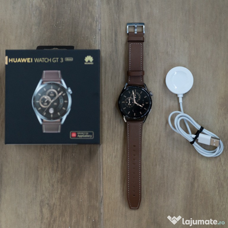 Huawei Watch GT3 46mm cu 3 curele