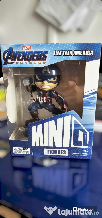 Figurina MiniCo Figurines: Avengers EndGame - Captain America