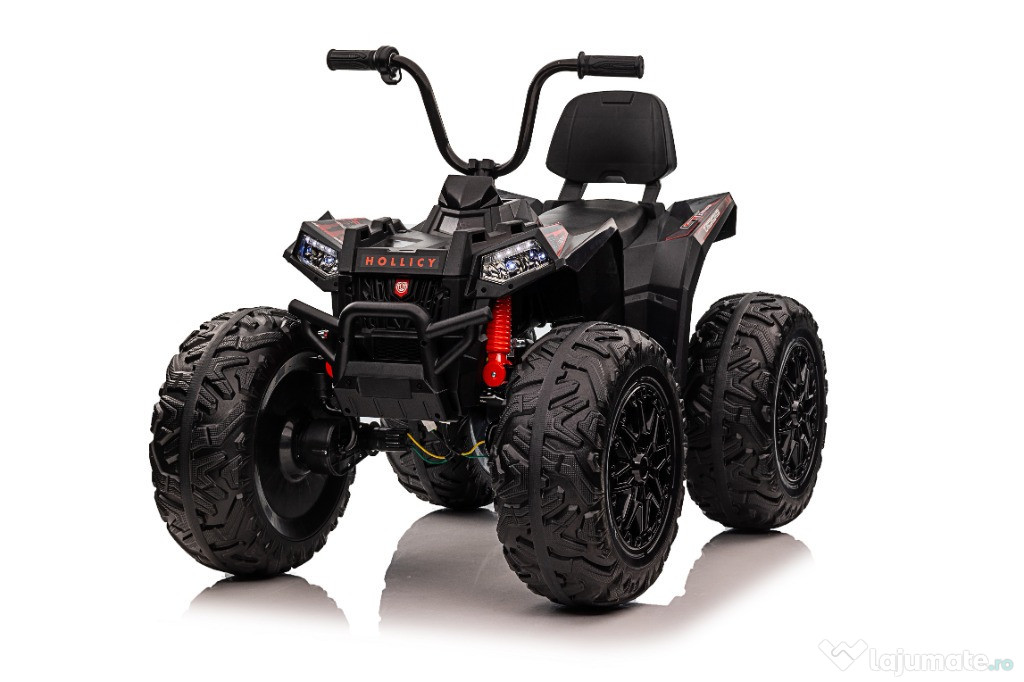 ATV electric Kinderauto SX2129 4x4 24V roti moi, scaun tapitat