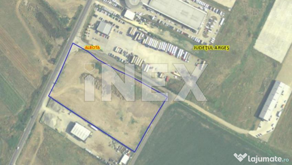 Teren industrial zona Albota 21.494 mp