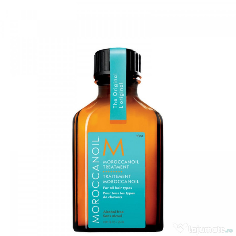 Ulei tratament de par Moroccanoil, toate tipurile de par, 25 ml