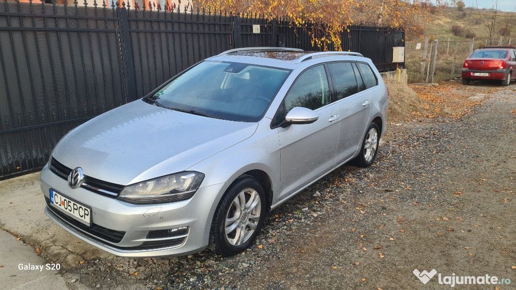 Vand golf 7, 2015, 2 l, 150 cai, euro 6, fără ad blu