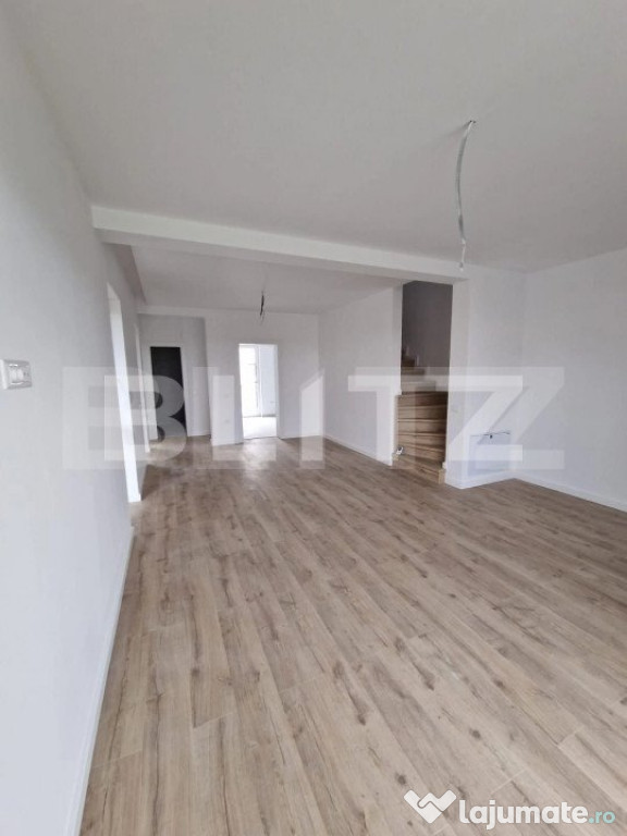 Duplex despartit, 3 dormitoare, 112 mp utili, Giroc